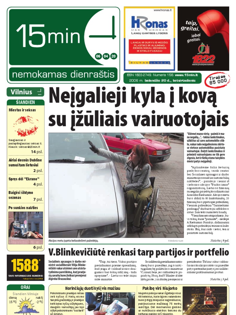 15min Vilnius 2006-04-20 | PDF