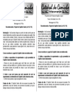 3º Dia Propósito de 21 Dias de Oração e Jejum