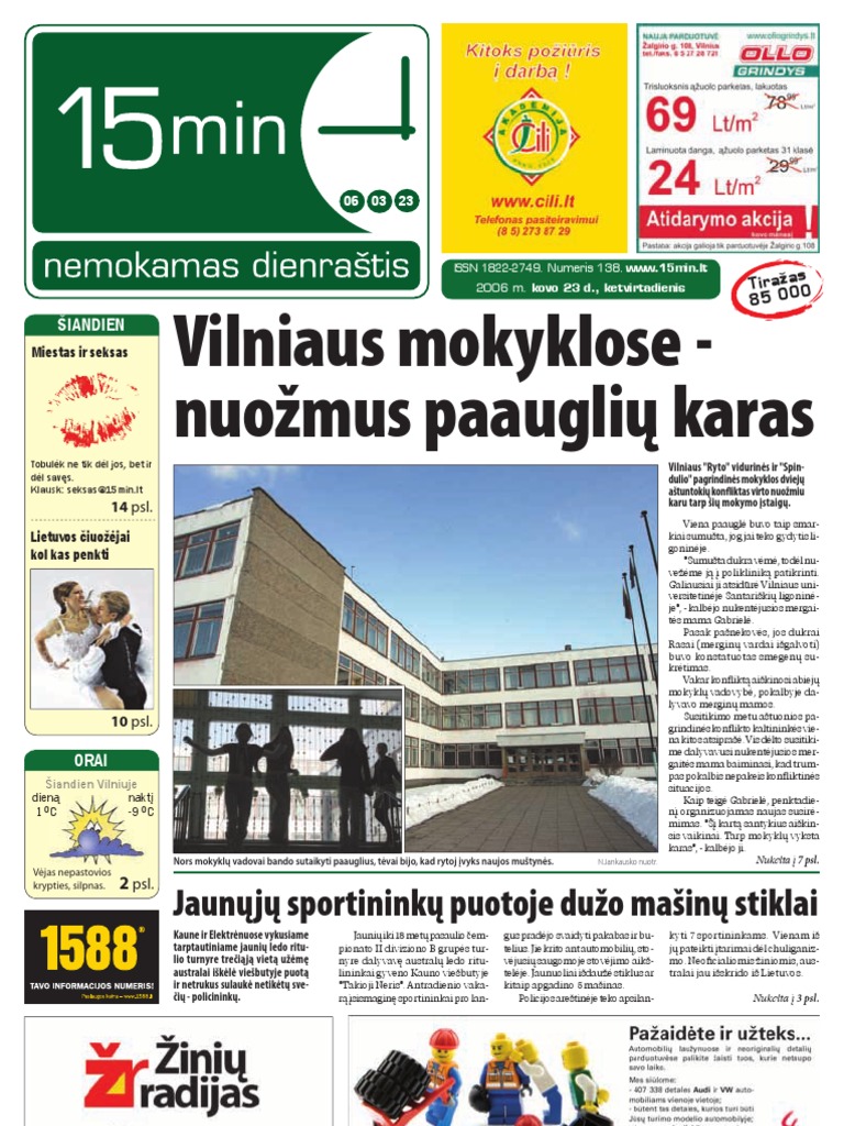 15min Vilnius 2006-03-23 | PDF