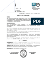 Declaración de Interés Municipal de Los Animadores de Don Bosco