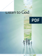 LISTEN TO GOD