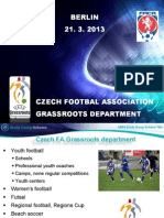 UEFA Study Group Report - Czech Republic 2013
