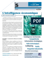 Focus Intelligence Economique Les Echos JUIN 2009