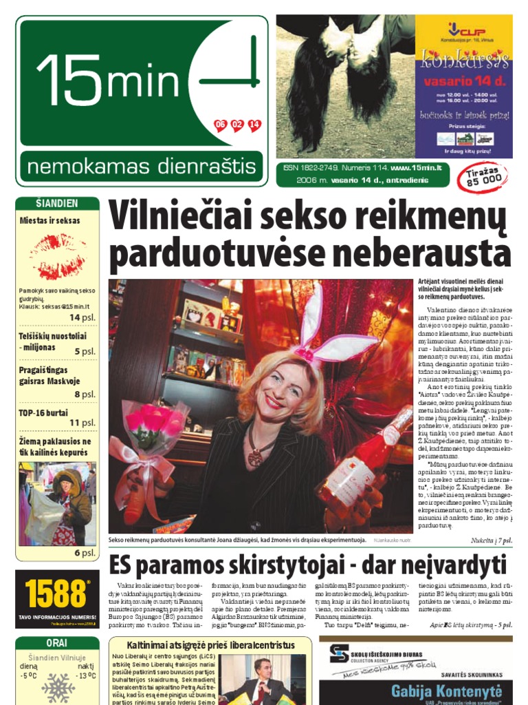 15min Vilnius 2006-02-14 | PDF