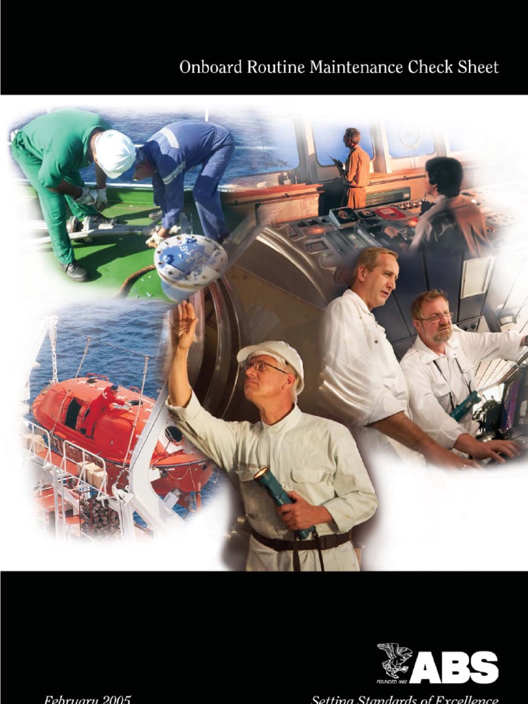 Abs Class Checklist | PDF | Compass | Ships