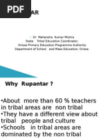 Download   Teacher   Training  in  Tribal Areas  of Orissa India    Rupantar  by Mahendra Kumar Mishra SN15046936 doc pdf
