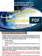 Statistik Terapan - Statistik Deskriptif