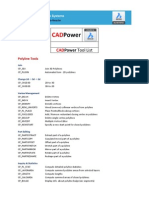 CADPower Commands in English