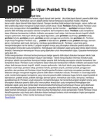 Download Kriteria Penilaian Ujian Praktek Tik Smp by KHolis Asyari SN150481068 doc pdf