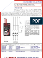 Chaves de Partida Direta CCA PDF