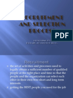 Recruitment and Selection Process