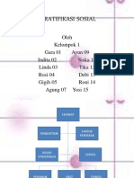 Stratifikasi Sosial Kelompok 1