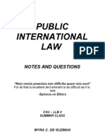 2008 L E I Notes in Public International Law