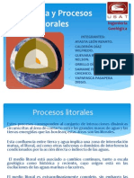 Dinámicas litorales y procesos costeros