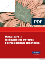 Manual de Organizaciones Comunitarias