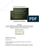 Función Cociente en Excel