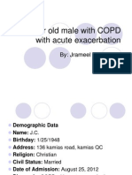 64 Year Old Male With COPD