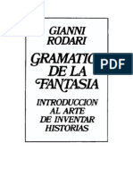 Rodari, Gianni - Gramática de la fantasía, Introducción al Arte de Inventar Historias