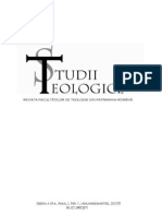 Revista Studii Teologice 2005
