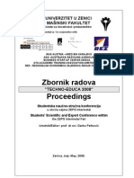 Technoeduca2008 - Zbornik Radova