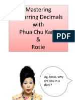 Mastering Recurring Decimals With Phua Chu Kang & Rosie