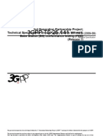 Technical Specification Group Radio Access Network;
Base Station (BS) conformance testing (FDD)
