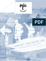 Rapport d'activités 2012 du PLIE du Pays de Brest 