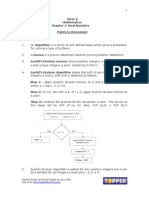 X Math Ch1 RealNumbers ChapterNotes July