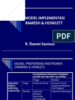 Model Implementas Ramesh Dan Howlet