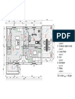 1 Story Plan 1-Entrance 2 - Kitchen/Dining 3 - Storage Under Stairs 4 - Living Room 5 - Gym 6 - Bathroom 7 - Porch 1st Story - 96,06