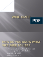 Wire Sizes