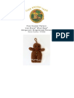 Free Crochet Pattern Lion Brand Wool-Ease Amigurumi Gingerbread Person