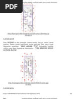Download Tutorial AutoCAD Gambar Kerja Rumah Tinggal  Bagian 1 Denah - 3 by Koeshariatmo SN150528859 doc pdf