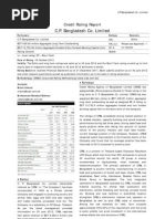 CP Bangladesh Company Limited Rating Report 2012 Checked