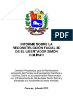 Informe Sobre La Reconstruccion Facial 3D de El Libertador