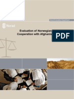 Evaluation of Norwegian Development Cooperation with Afghanistan 2001-2011