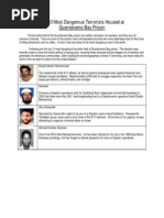 Download Top 10 Most Dangerous Terrorists Housed at Guantanamo Bay Prison by SpeakerBoehner SN15053362 doc pdf