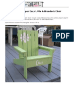 Ana White - How to Build a Super Easy Little Adirondack Chair - 2011-11-26