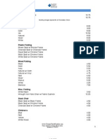 2012 Short Pricelist V 3