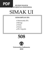 Download SIMAK UI 2010 508 by Raga Dewantoro SN150560854 doc pdf
