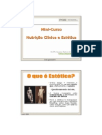 MINI CURSO NUTRIÇÃO E ESTÉTICA NUT EM PAUTA 2010