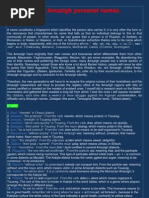 Download A Short List of Amazigh Personal Names by DMessaoudi SN15056972 doc pdf