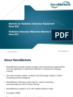 Radiation Detection Materials and Device Markets