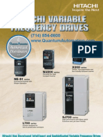 Hitachi General Inverter Brochure SM-E269P