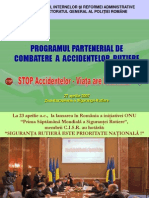 Program Partenerial STOP ACCIDENTELOR 2007