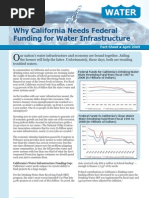 Download Why California Needs Federal  Funding for Water Infrastructure by Food and Water Watch SN15058170 doc pdf