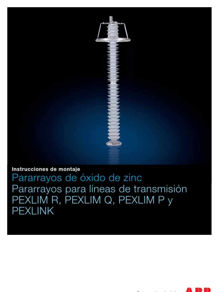 Montaje de Pararrayos Abb | PDF | Aluminio | Tornillo