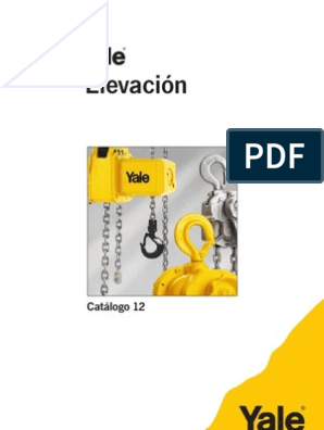 POLIPASTOS MANUALES YALE - RIM Newsletter