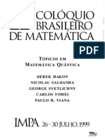 Tópicos em Matemática Quantica PDF