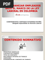 Memorias Manejo de Empleados